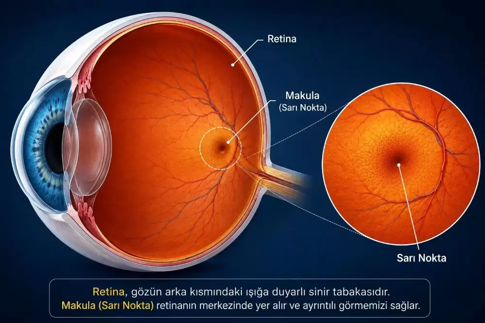 sari-nokta-makula-retina-anatomisi